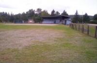 Stade de balle, terrain de soccer et salle communautaire
